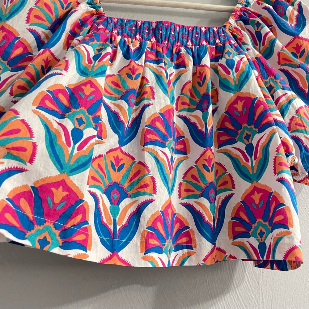 Printfresh Margot Square Neck Blouse In Multicolo… - image 6